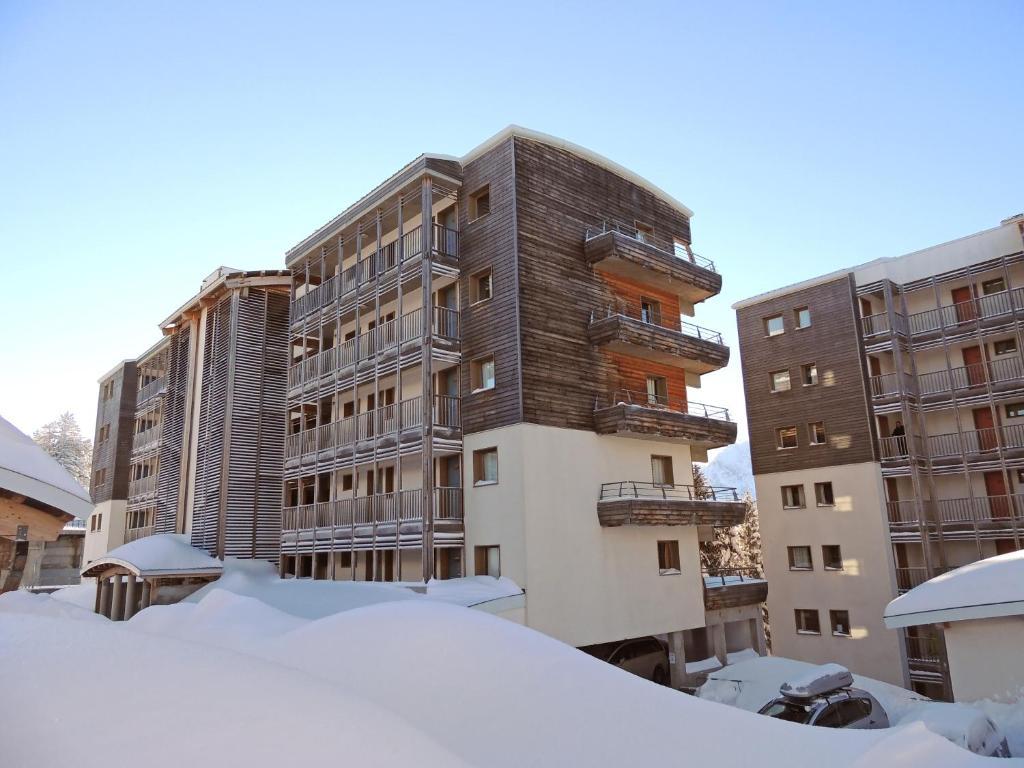 シャンルッス Ecrin Des Neigesアパートホテル エクステリア 写真